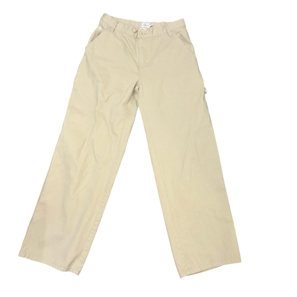 CK Calvin Klein cream vintage loose fit jeans size 7
